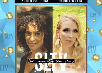 Karyn Parsons Guests On The Simonetta Lein Show On SLTV