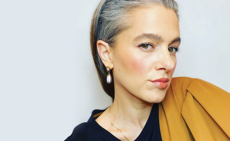 This Influencer Ditched Hair Dye And Embraced Her Silver Strands