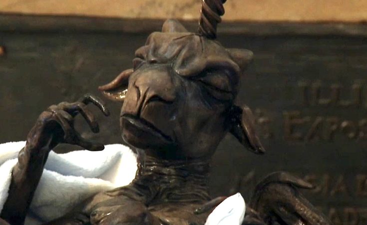 The Satanic Temple Installs ‘Baby Baphomet’ Display at Illinois State