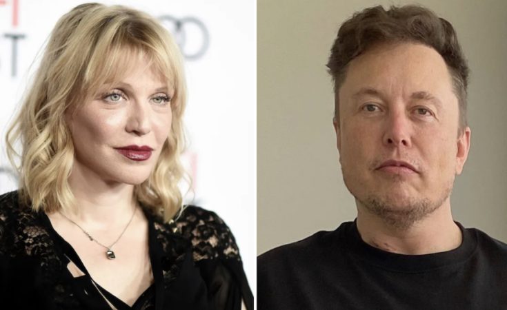 Courtney Love beefs with Elon Musk, calls him out for