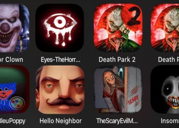 Horror Clown,Eyes The Horror Game,Death Park 2,Death Park,Scary Poppy,Hello Neighbor,Scary