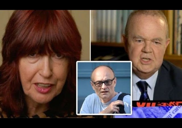 Janet Street-Porter clashes with Ian Hislop in heated Cummings row: