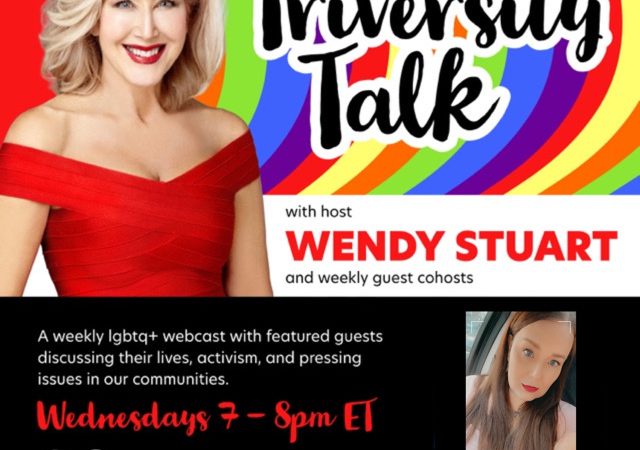 Wendy Stuart Presents TriVersity Talk! Wednesday, August 9th, 2023 7 PM ET With Featured Guest Savannah Lauren