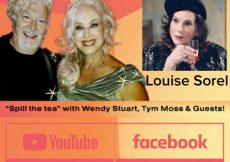 Louise Sorel Guests On “If These Walls Could Talk” With Hosts Wendy Stuart and Tym Moss Wednesday, September 4th, 2023 