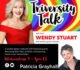 Patricia Grayhall Guests On TriVersity Talk With Host Wendy Stuart 7 PM ET Wednesday, May 21st, 2025