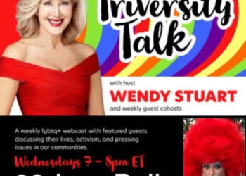 Wendy Stuart Presents TriVersity Talk! Wednesday, April 22nd, 2026 7 PM ET With Featured Guest Jeza Belle