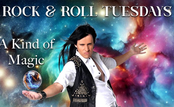 Rocky Kramer’s Rock & Roll Tuesdays Presents  “A Kind of Magic” On Tuesday, August 18th, 2026 7 PM PT on Twitch