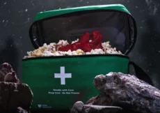 Resident Evil Wants You to Eat Popcorn Out of an Organ Transplant Bag