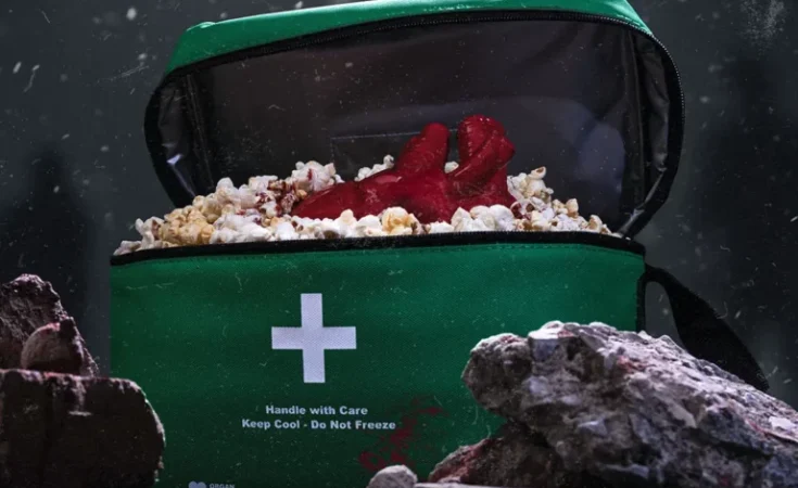 Resident Evil Wants You to Eat Popcorn Out of an Organ Transplant Bag