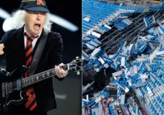 AC/DC Concert in Doubt After Stadium Suffers Storm Damage AC/DC Concert in Doubt After Stadium Suffers Storm Damage