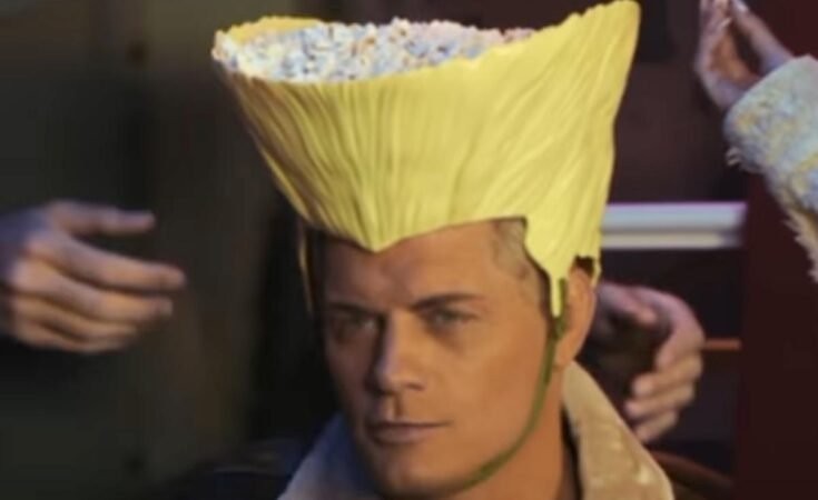 The Street Fighter Popcorn Bucket is Guiles Hair