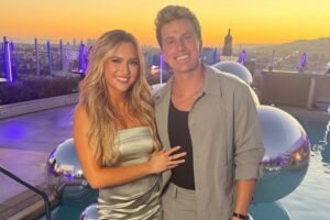 DWTS Premiere: Maggie Sajak Supports Boyfriend Jackson Olson in the Ballroom