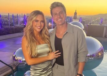 DWTS Premiere: Maggie Sajak Supports Boyfriend Jackson Olson in the Ballroom