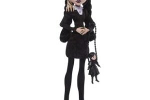 Mattel and Monster High Reveal New Season 2 Inspired Wednesday Addams Collectible Doll | HNN