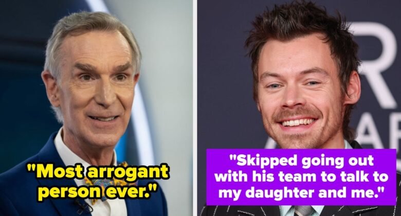 What A Jerk: People Are Sharing The Nicest and Rudest Celebs Theyve Ever Met