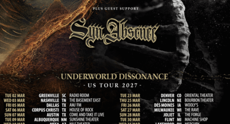 Nile and Coroner Announce Co-Headlining Spring 2027 US Tour