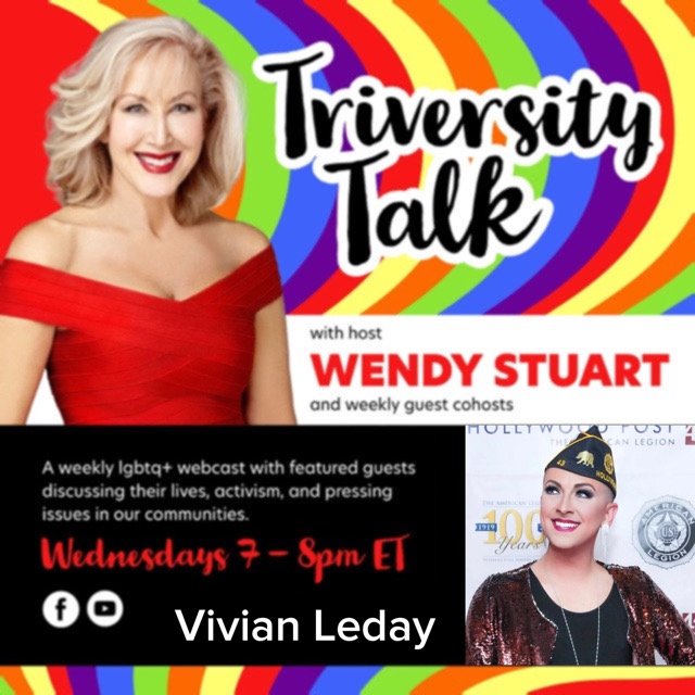 Wendy Stuart Presents TriVersity Talk! Wednesday, October 21st, 2026 At 7 PM ET With Featured Guest Vivian Leday
